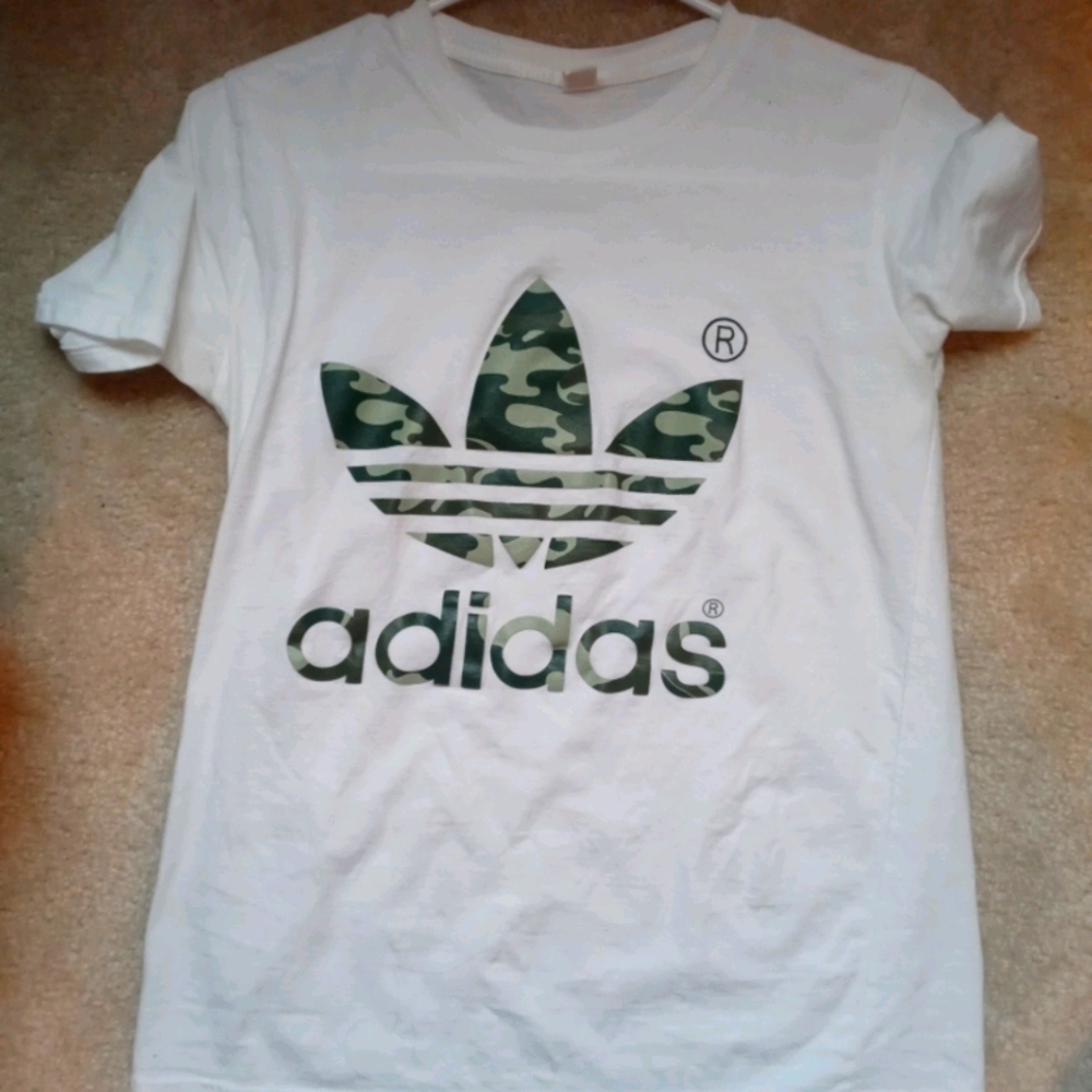 Adidas Camo Logo T-shirt